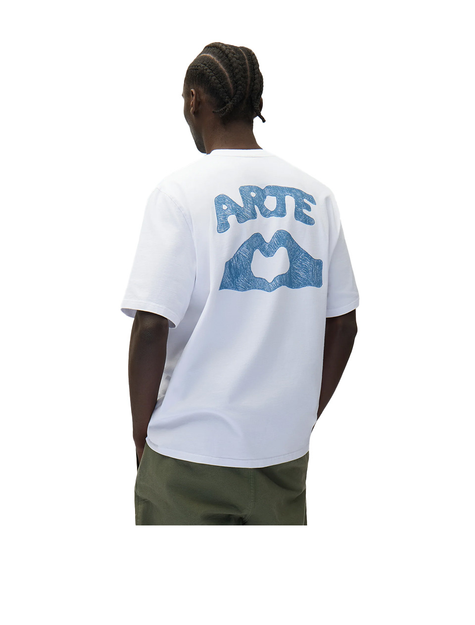 Arte Antwerp Diels Stitch T-Shirt White