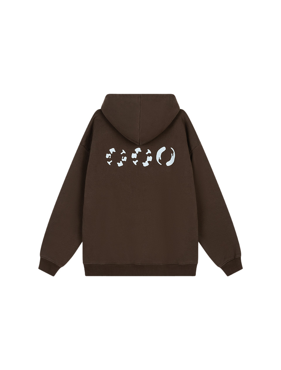 The Savage Report TSR Swirl Hoodie Brown