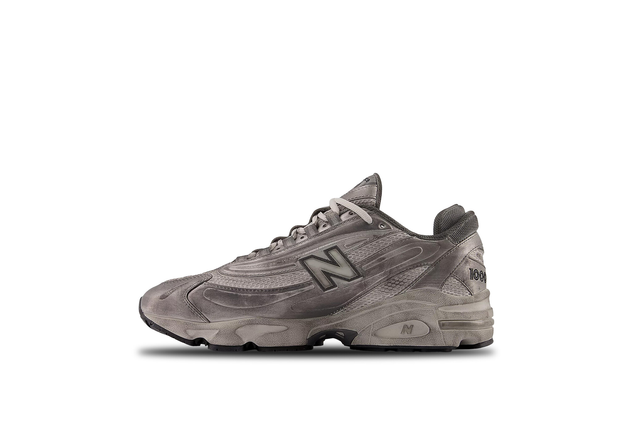 New Balance 1000 'Dirty Silver Metallic' Silver Metallic Grey Matter Raincloud