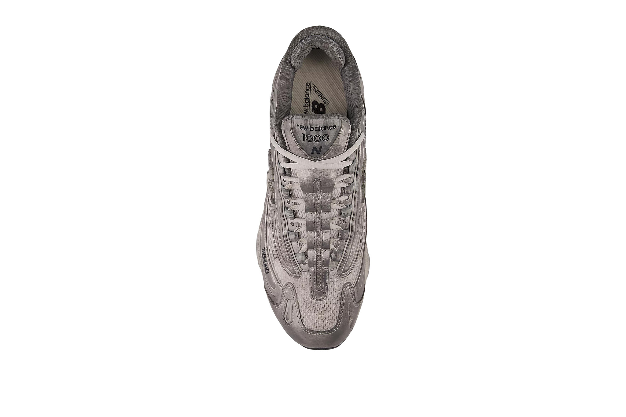 New Balance 1000 'Dirty Silver Metallic' Silver Metallic Grey Matter Raincloud