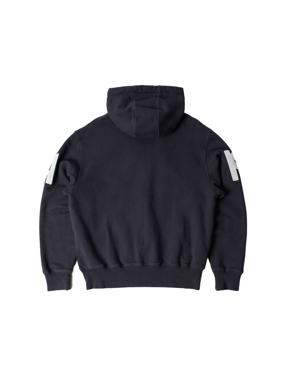 By Parra World Salad Zip Hooded Sweatshirt Dark Navy