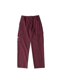 By Parra Pants Again Pants Dark Burgundy