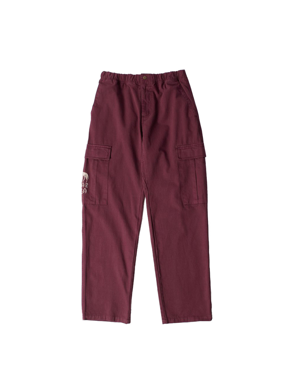 By Parra Pants Again Pants Dark Burgundy
