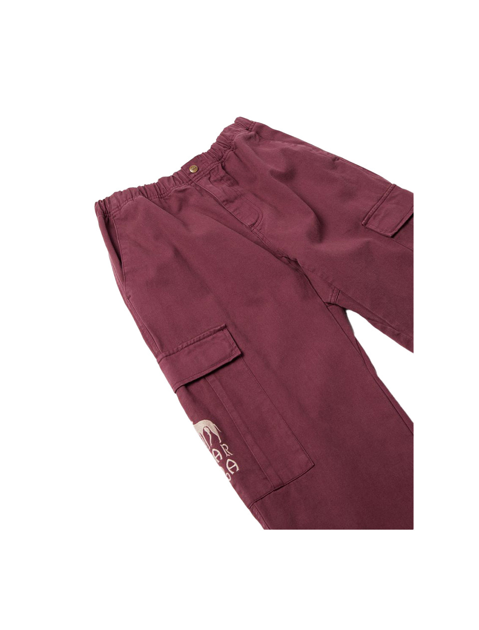 By Parra Pants Again Pants Dark Burgundy