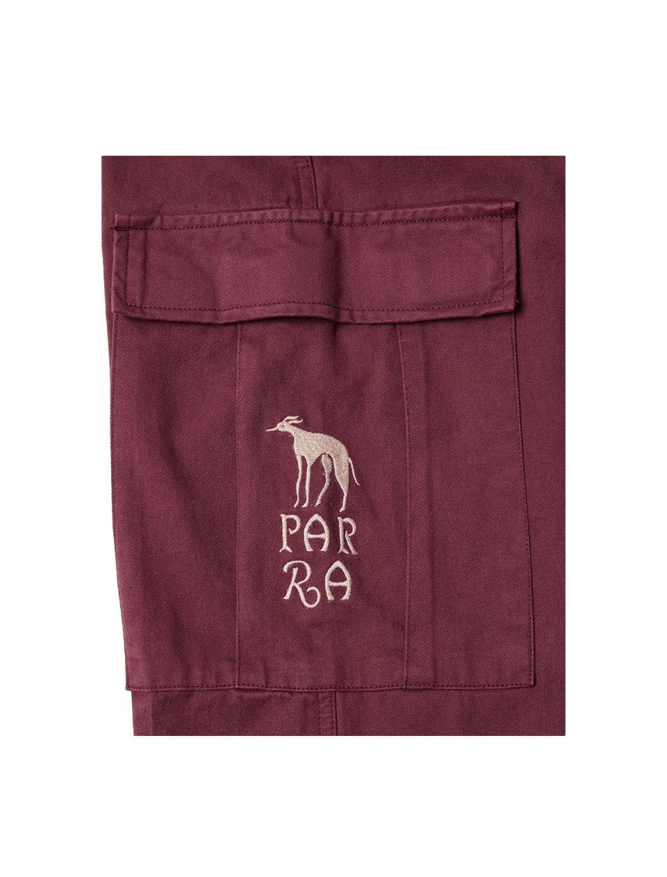 By Parra Pants Again Pants Dark Burgundy