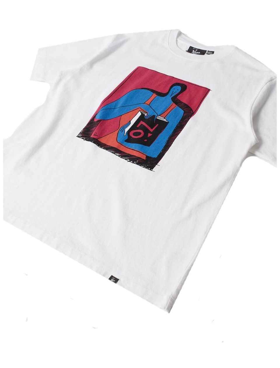 By Parra No Books T-Shirt White