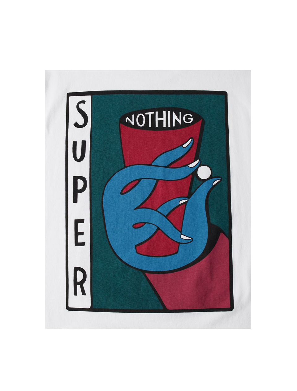 By Parra Super Nothing T-Shirt White
