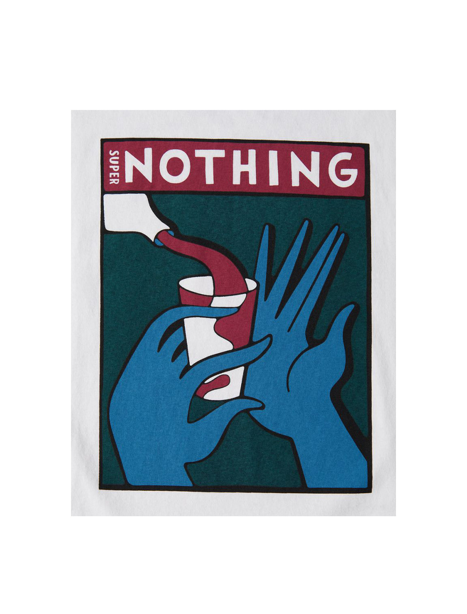 By Parra Super Nothing T-Shirt White