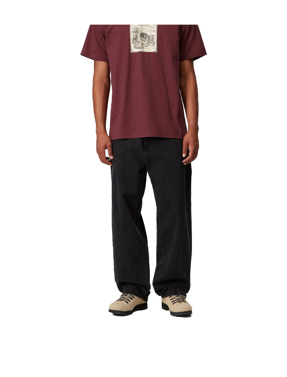 Carhartt WIP Landon Pant Black Stone Washed