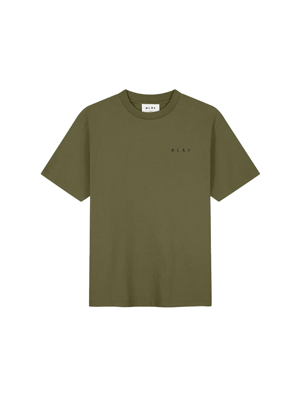 OLAF Lined Face Tee Olive Night