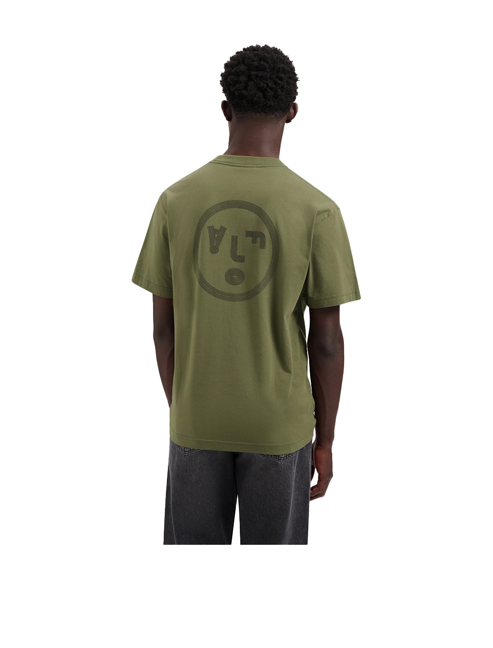 OLAF Lined Face Tee Olive Night