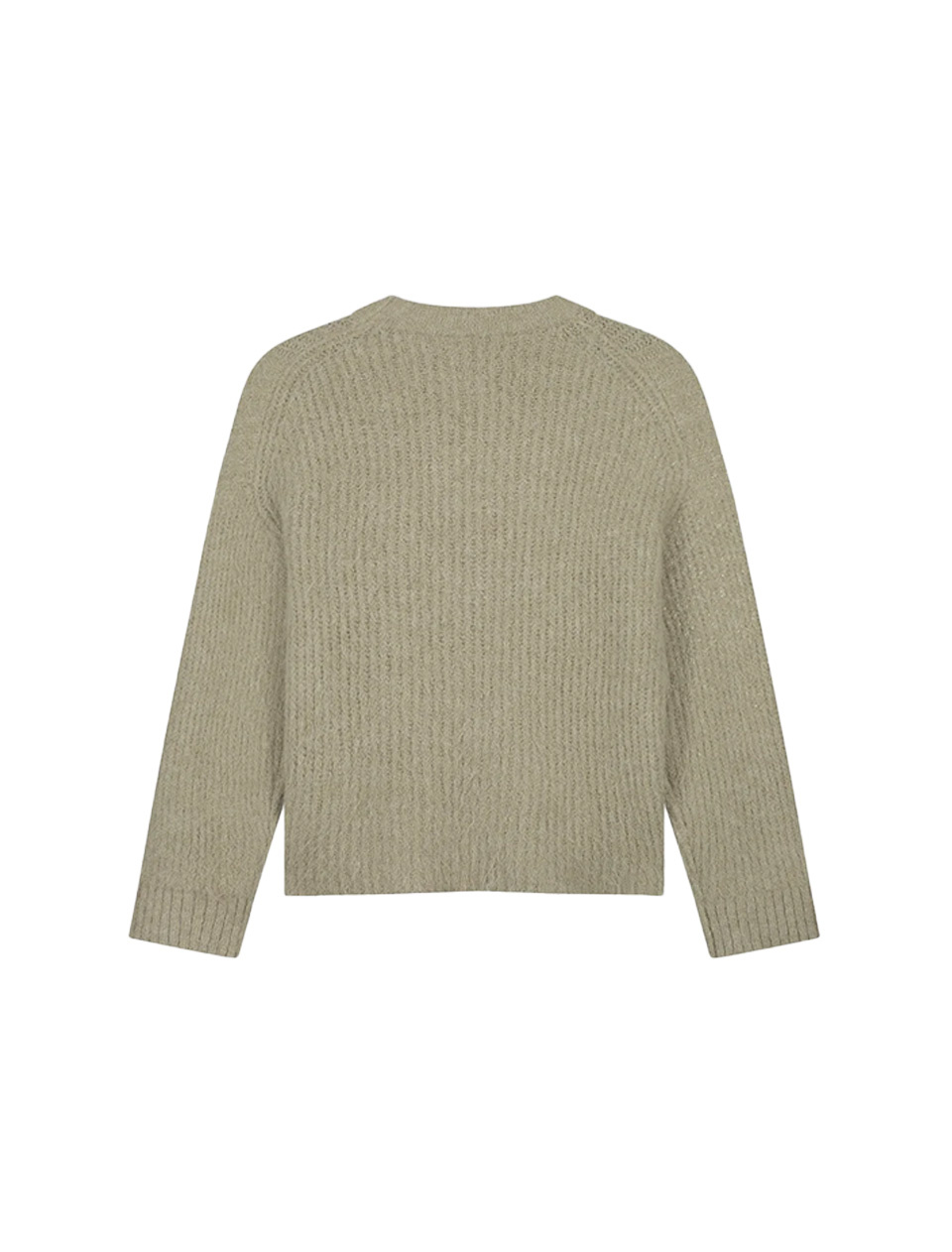 OLAF Hairy Knitted Crewneck Hemp