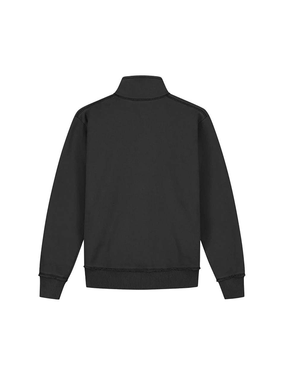 OLAF Signature Zip Mock Charcoal