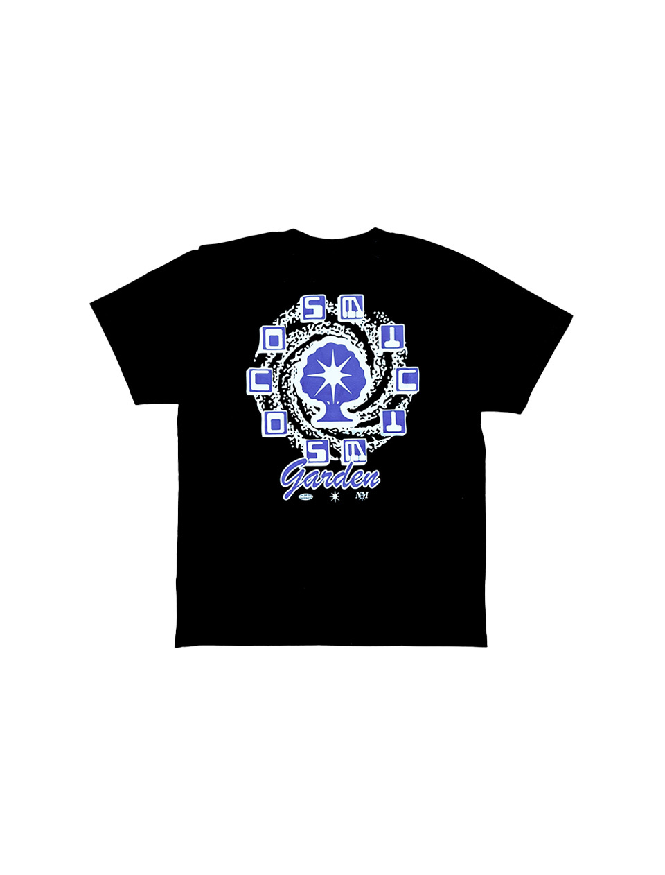 Nowadays Magazine Swirl T-Shirt Black