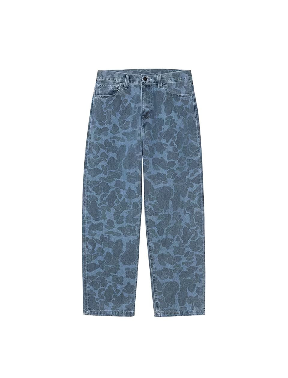 Carhartt WIP Duck Landon Pant Camo Duck Blue Bleached