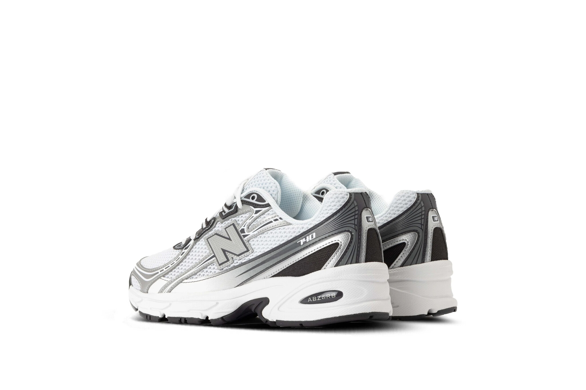 New Balance 740 White Grey Metallic