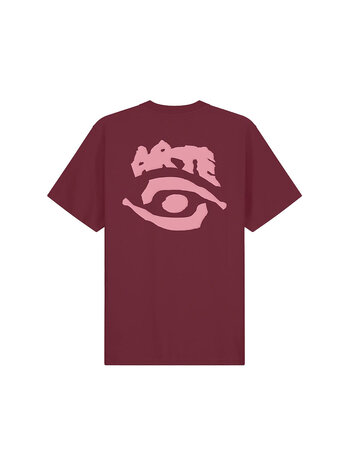 Arte Antwerp Eye Print T-Shirt Bordeaux