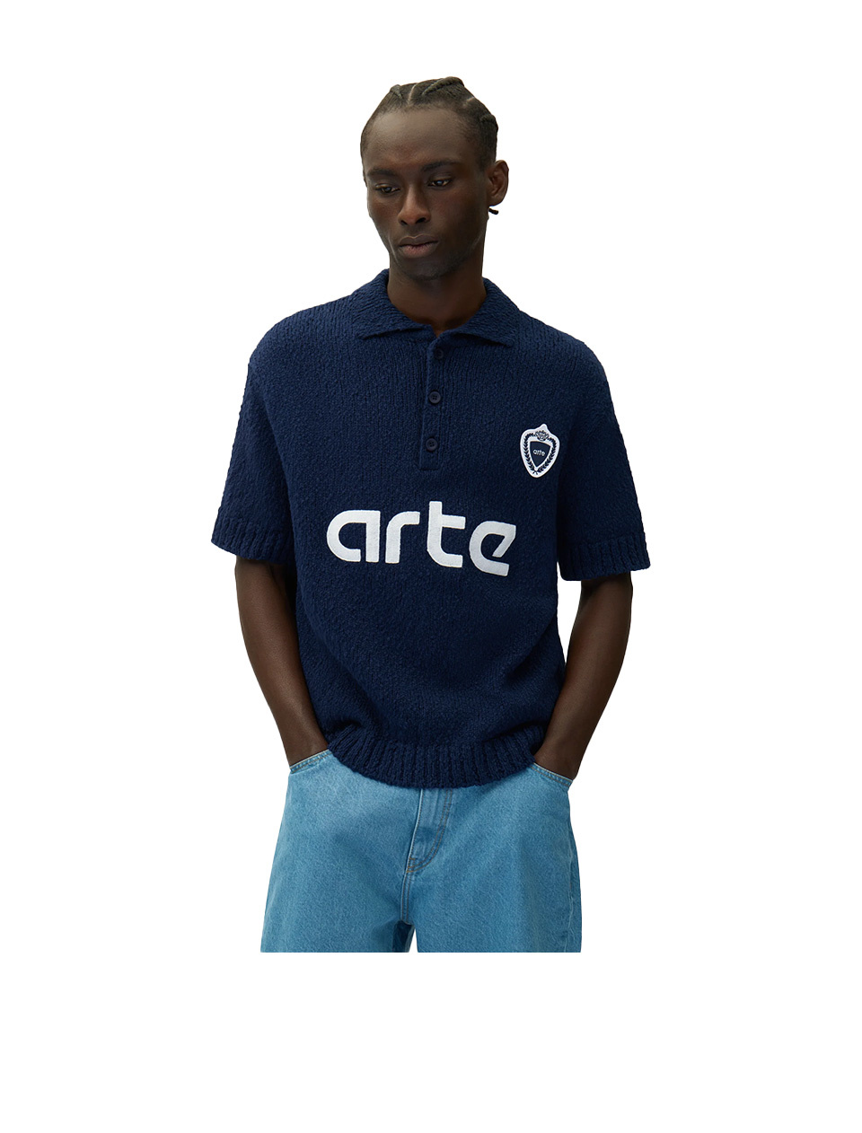 Arte Antwerp Football Knit Blue