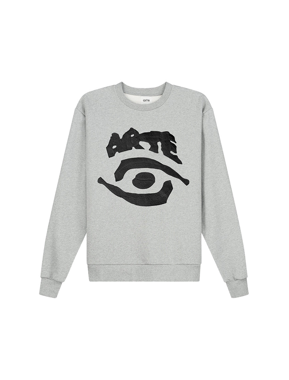 Arte Antwerp Eye Front Crewneck Grey