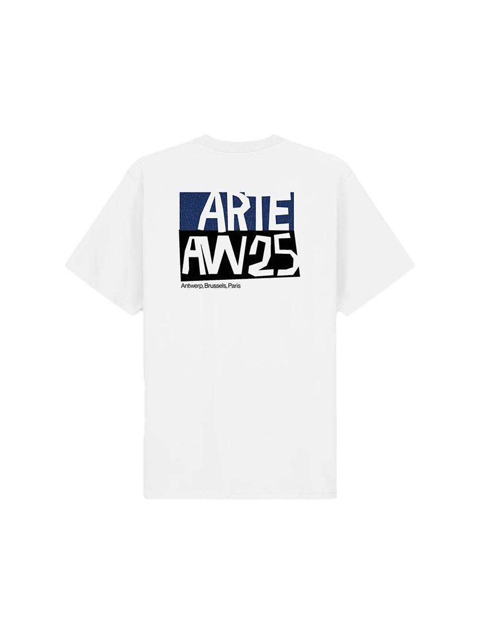Arte Antwerp Cut Out Print T-Shirt White