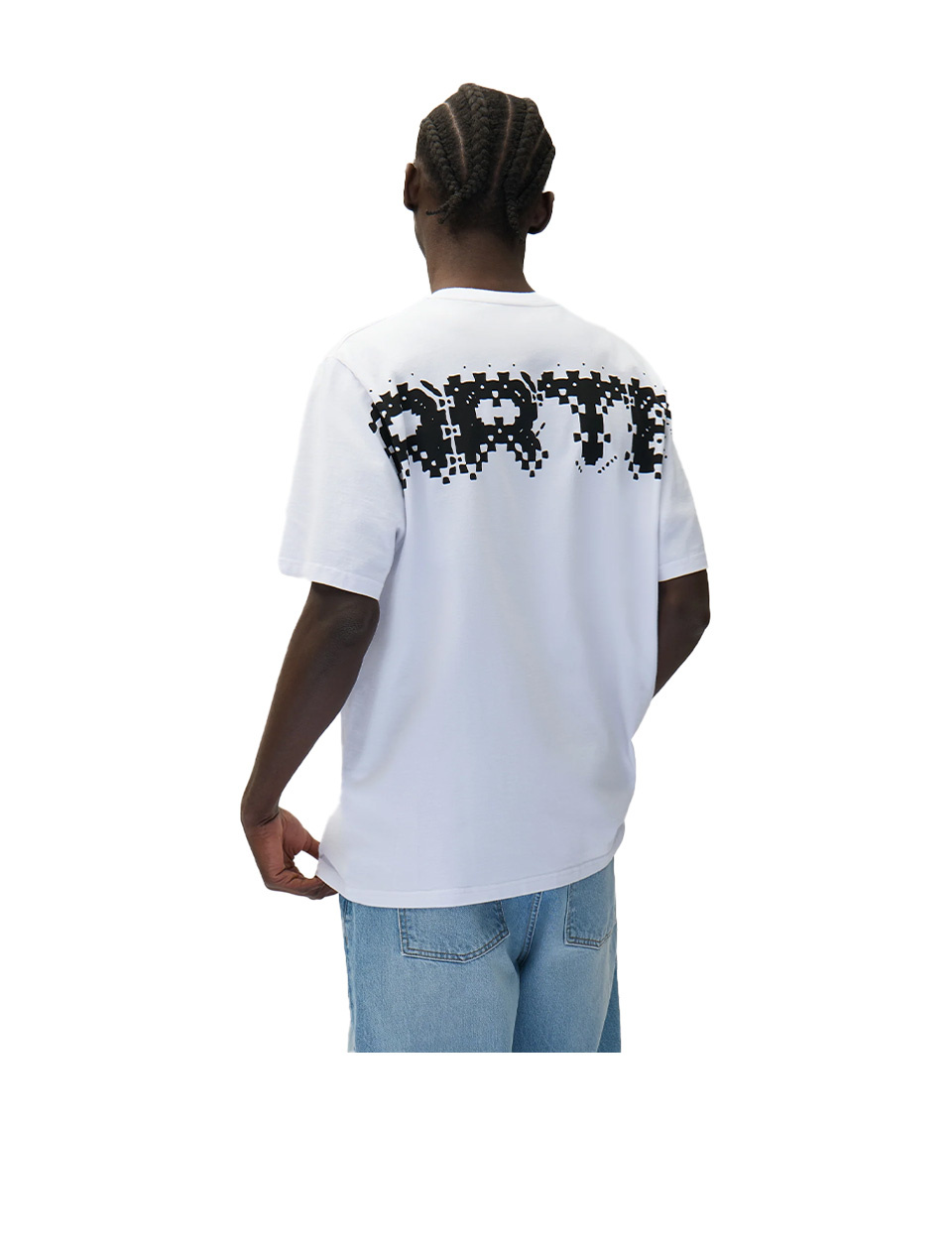Arte Antwerp Pixel Back T-Shirt White