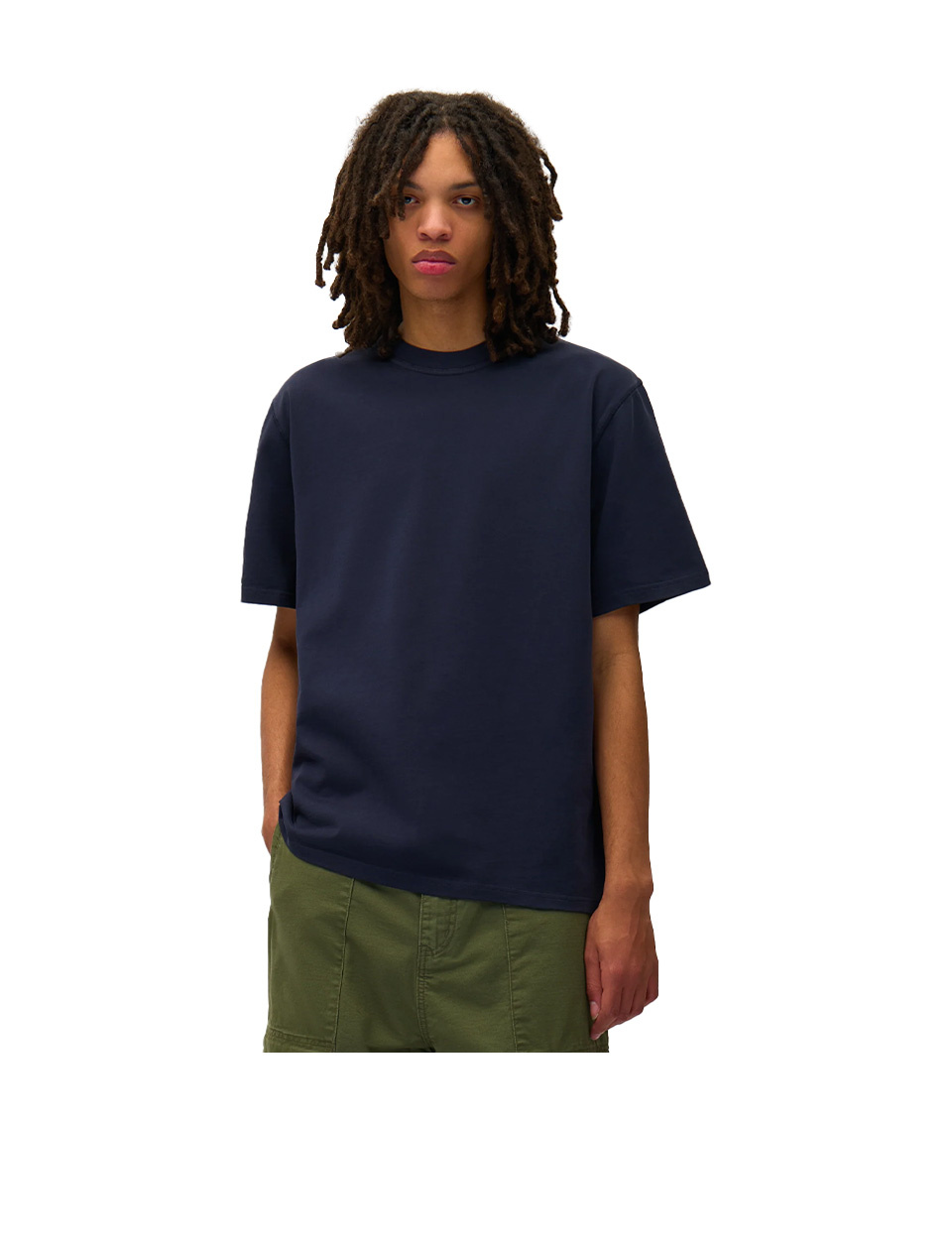 Arte Antwerp Blocks Print T-Shirt Navy