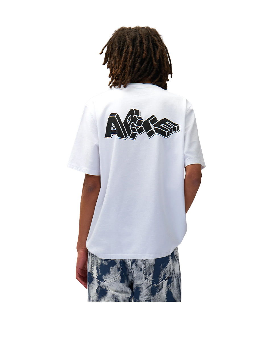 Arte Antwerp Blocks Print T-Shirt White