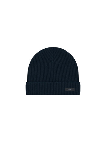 Arte Antwerp Label Beanie Navy