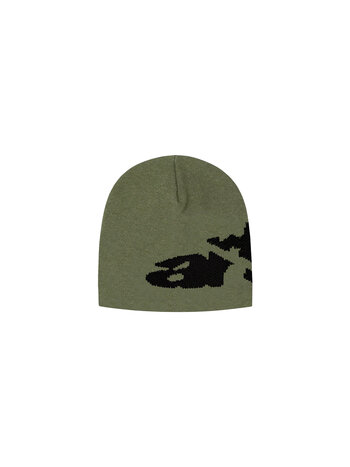 Arte Antwerp Ripped Arte Side Beanie Green