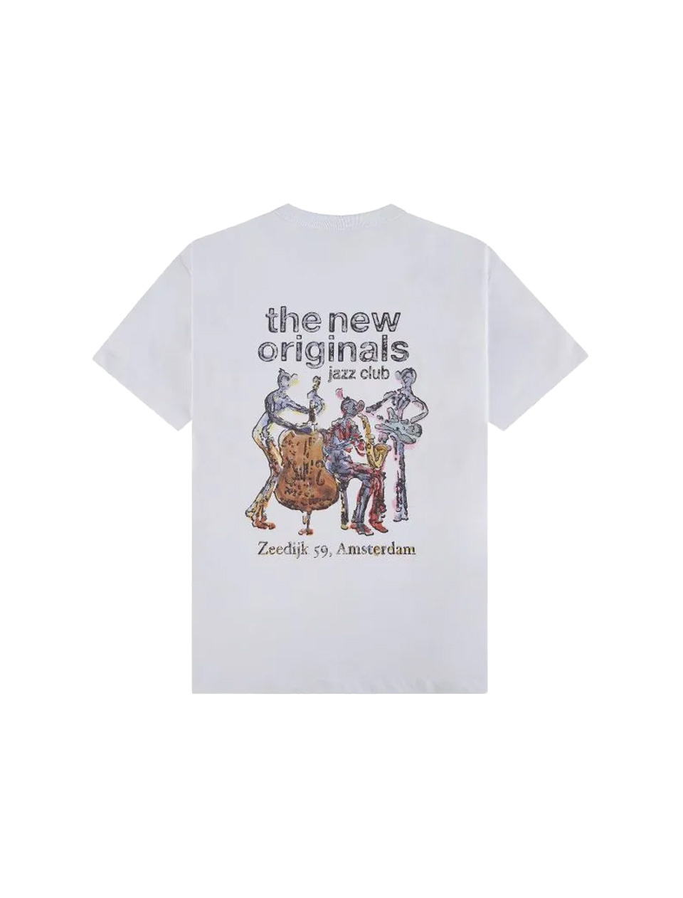 The New Originals Jazz Club Tee White