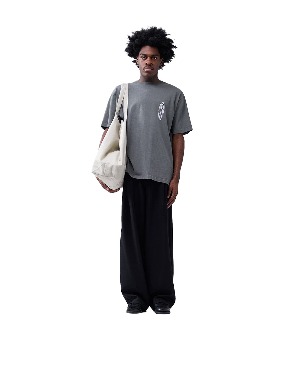 New Amsterdam Surf Association Surf Zine Tee Shark Green