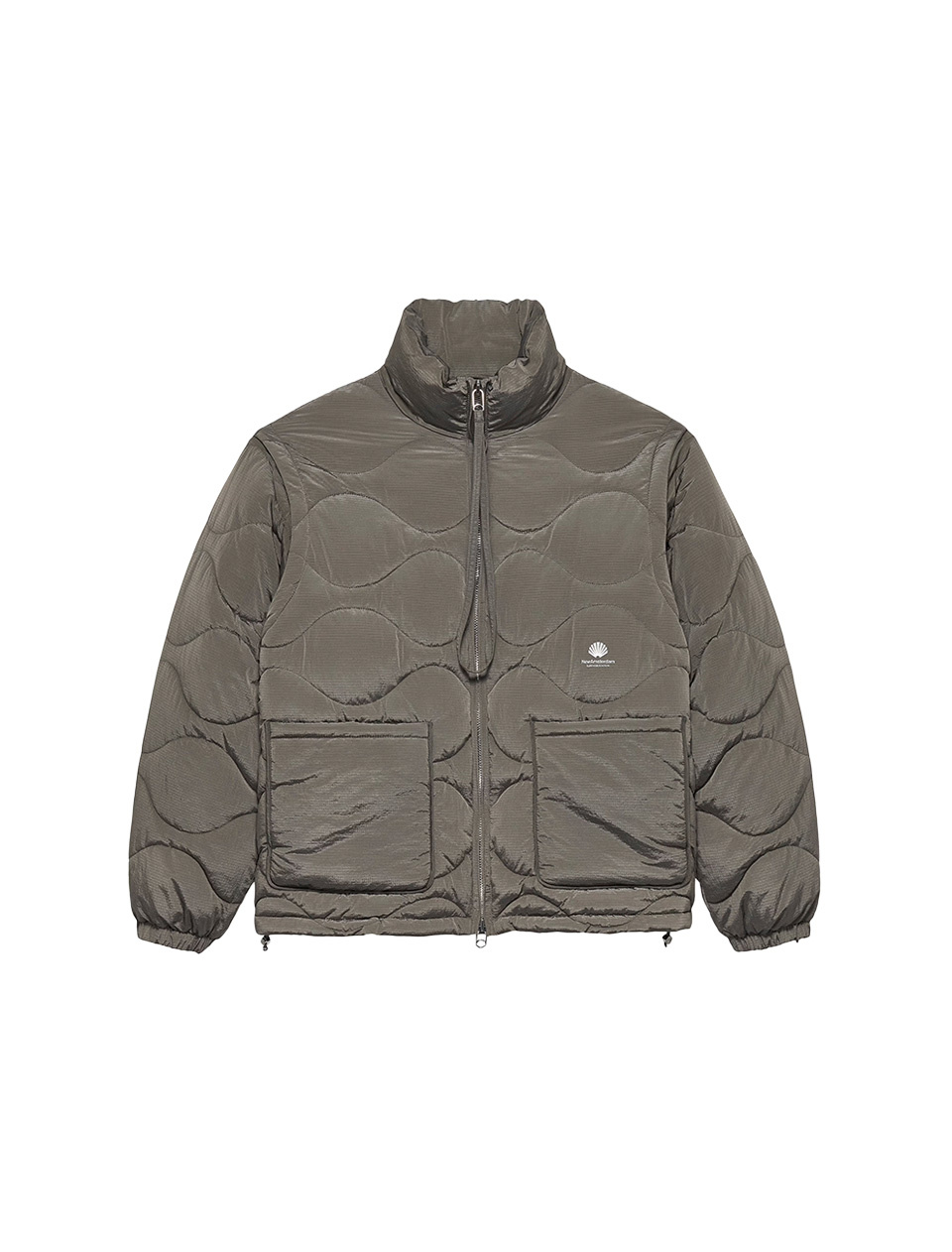 New Amsterdam Surf Association Detachable Jacket Dark Taupe