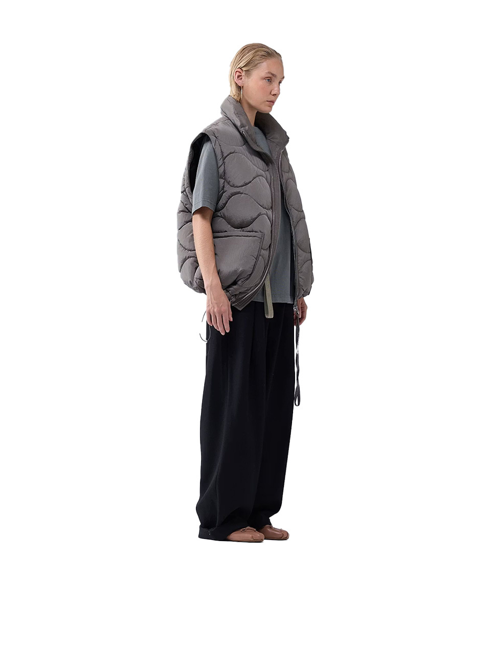 New Amsterdam Surf Association Detachable Jacket Dark Taupe