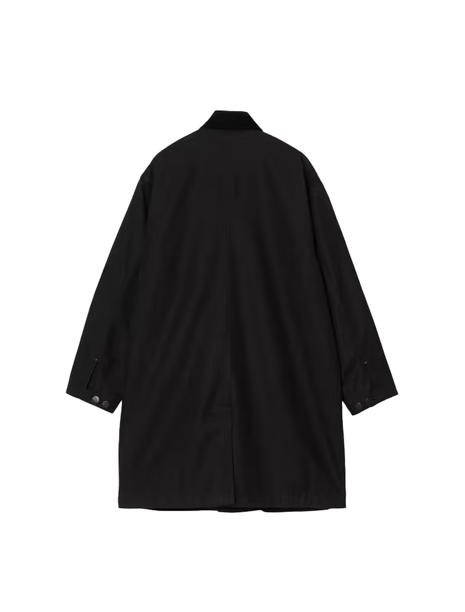 Carhartt WIP Webster Coat Black Black Rinsed