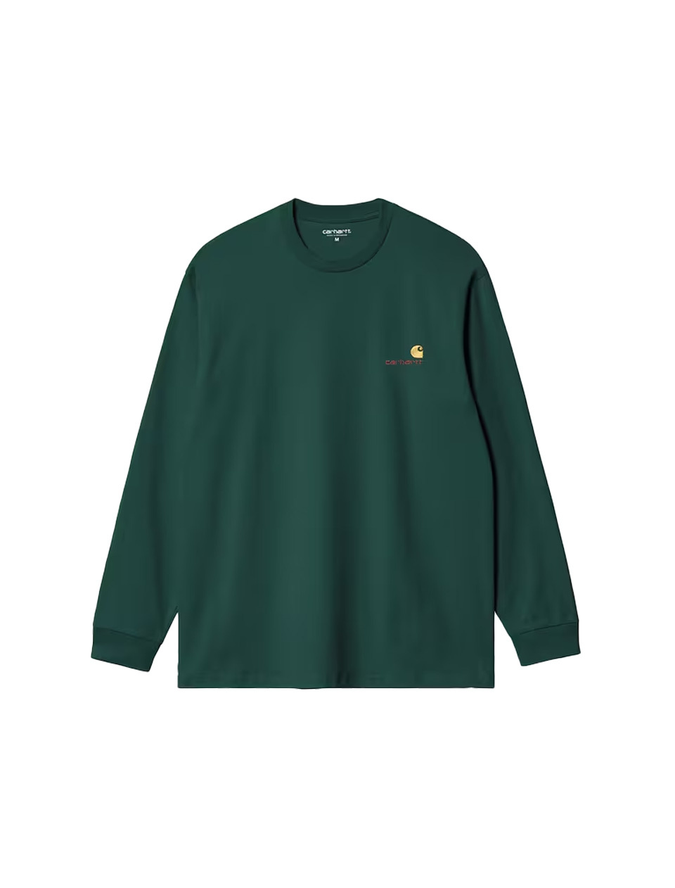 Carhartt WIP L/S American Script T-Shirt Dark Fir