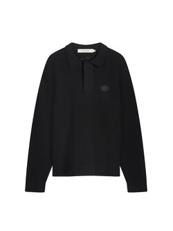 Filling Pieces Knit Shirt Boucle Black