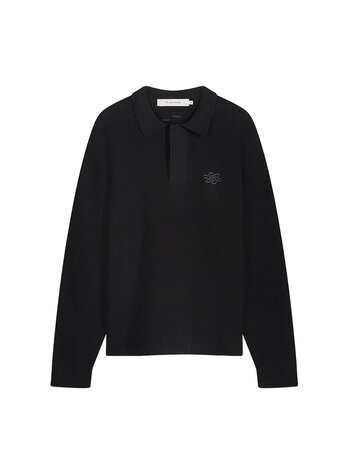 Filling Pieces Knit Shirt Boucle Black