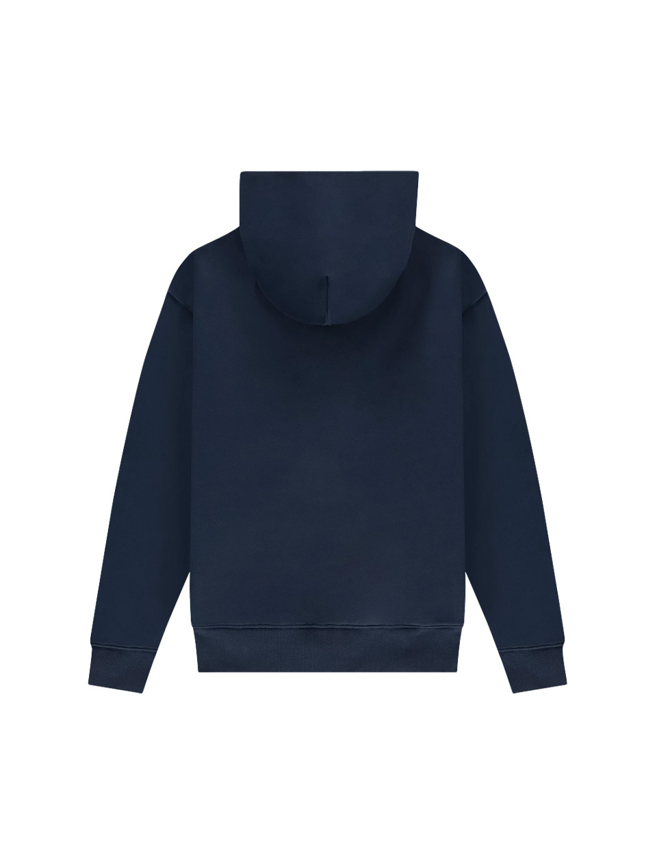 The New Originals Big Logo Zip Up Hoodie Navy Blue Pink