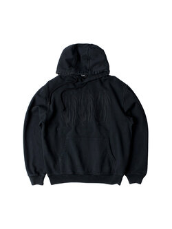 By Parra Connected Guy Hooded Sweatshirt Black