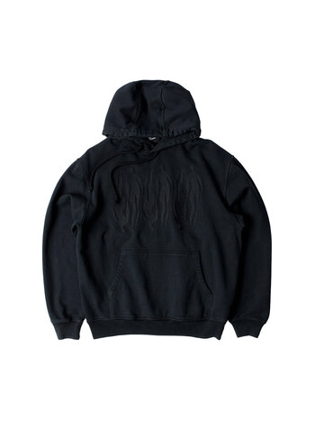By Parra Connected Guy Hooded Sweatshirt Black
