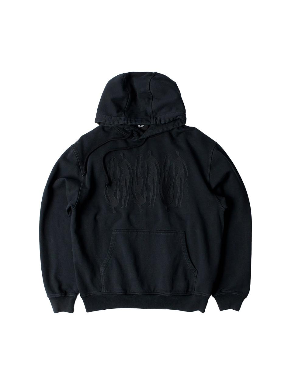By Parra Connected Guy Hooded Sweatshirt Black