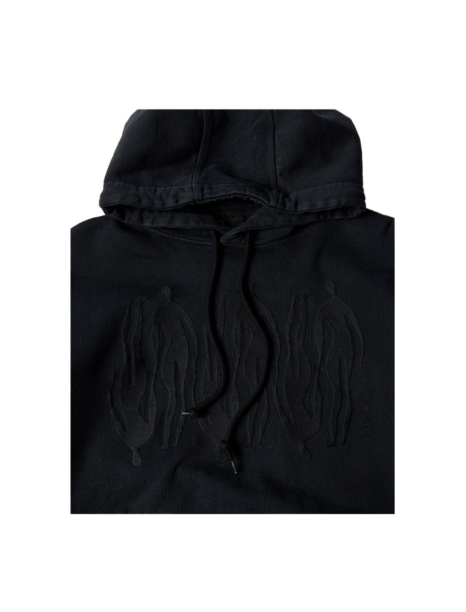 By Parra Connected Guy Hooded Sweatshirt Black