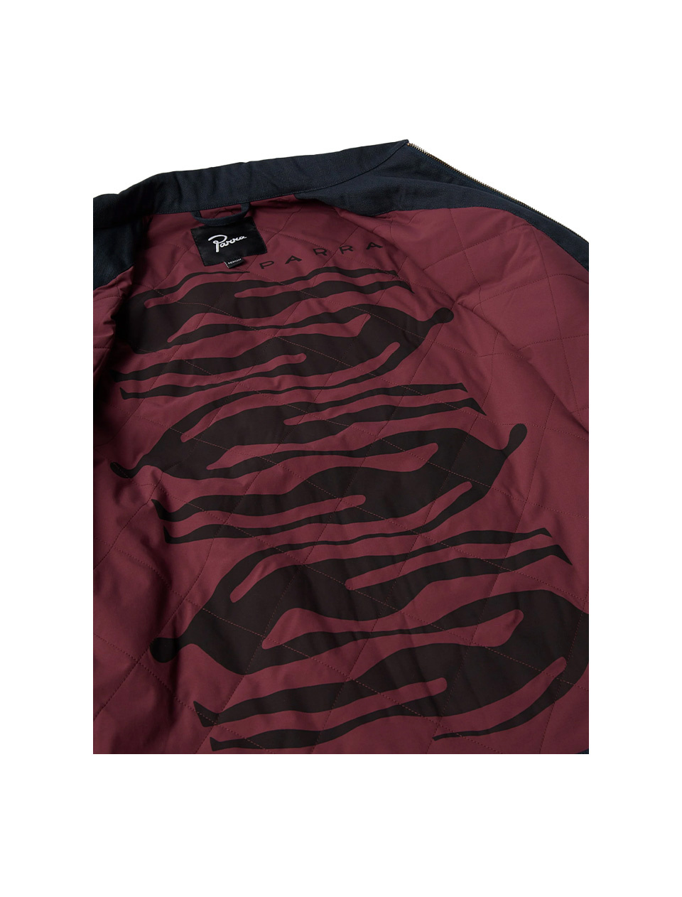 By Parra Pumping Gas Jacket Navy Blue