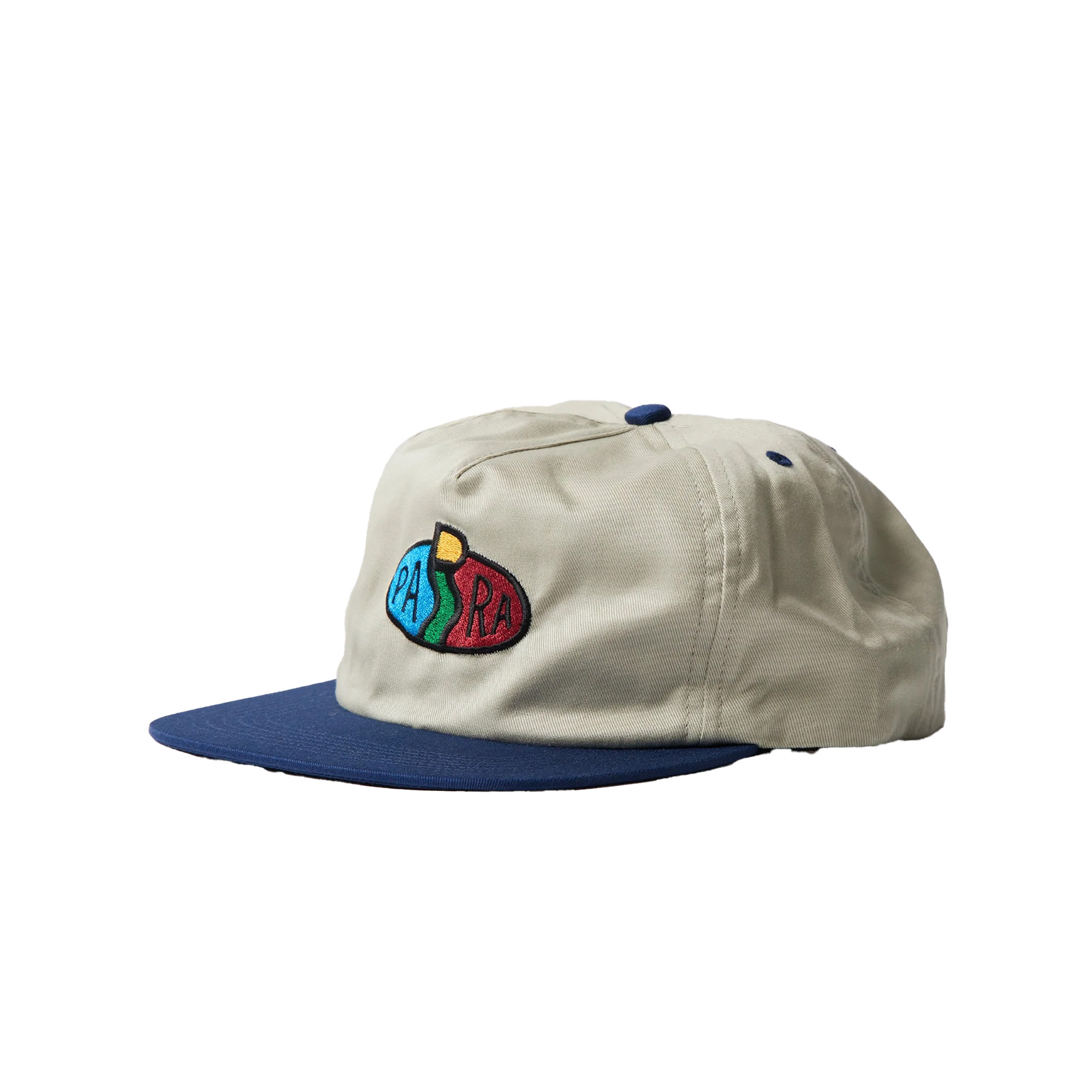 By Parra Legs Logo 5 Panel Hat Off White