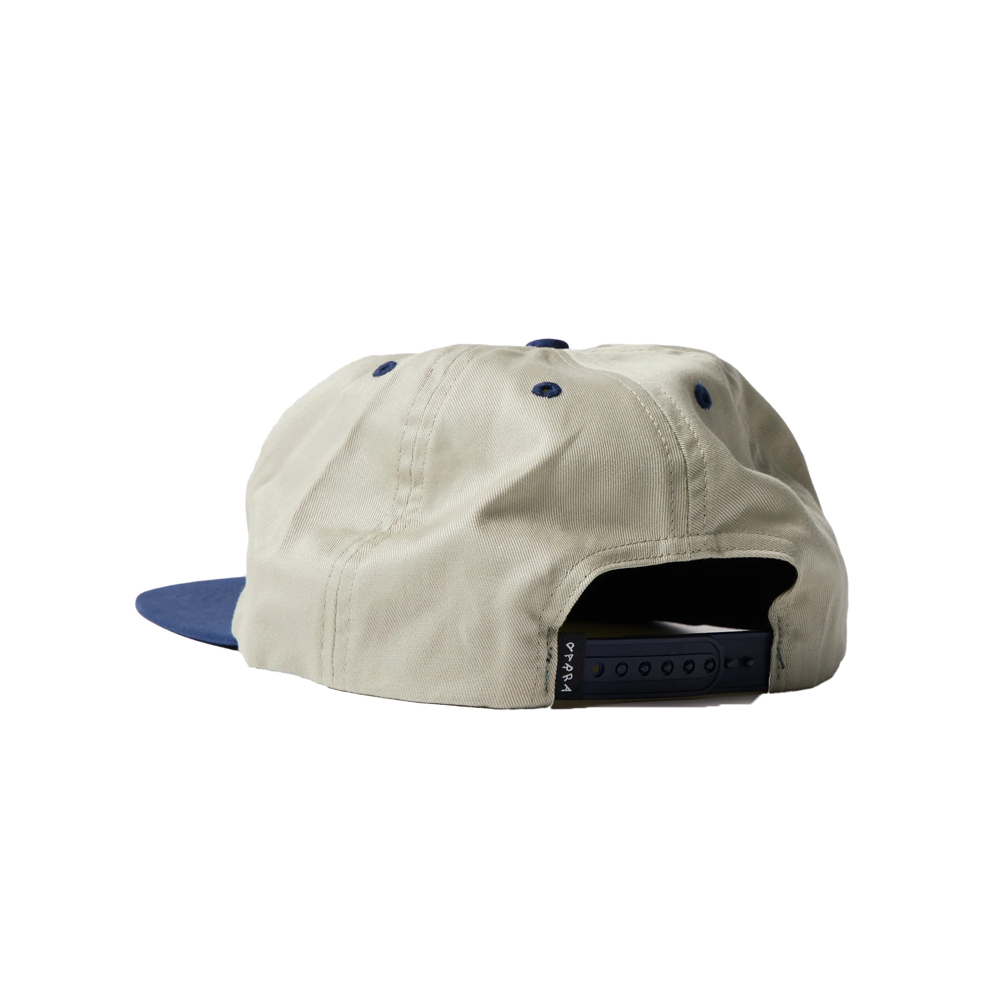 By Parra Legs Logo 5 Panel Hat Off White