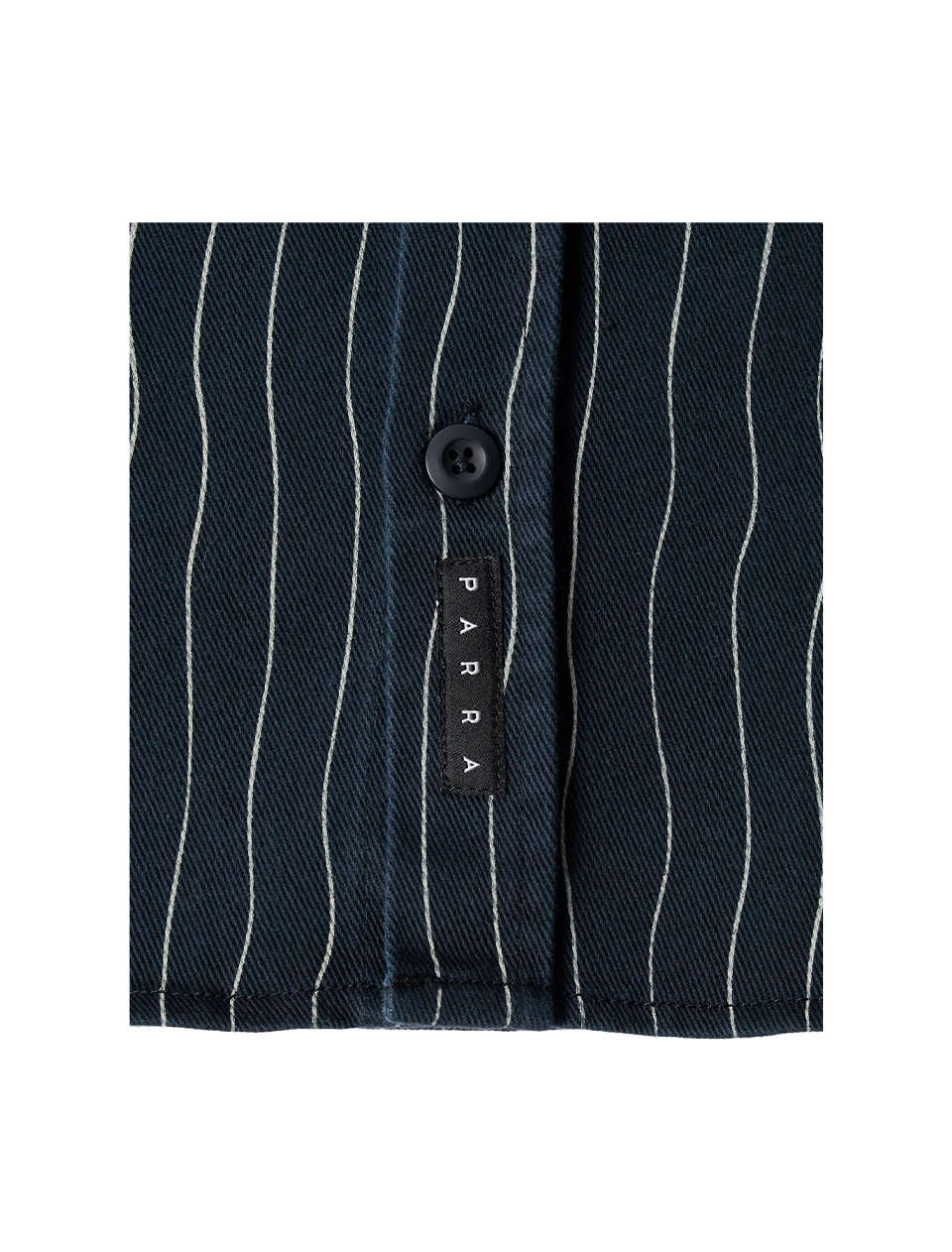 By Parra Meandering Lines Shirt Navy Blue
