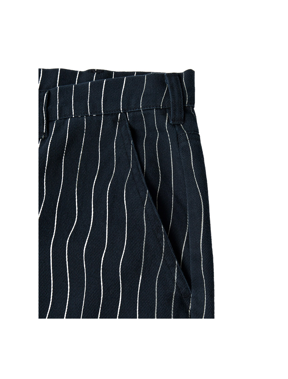 By Parra Meandering Pants Navy Blue