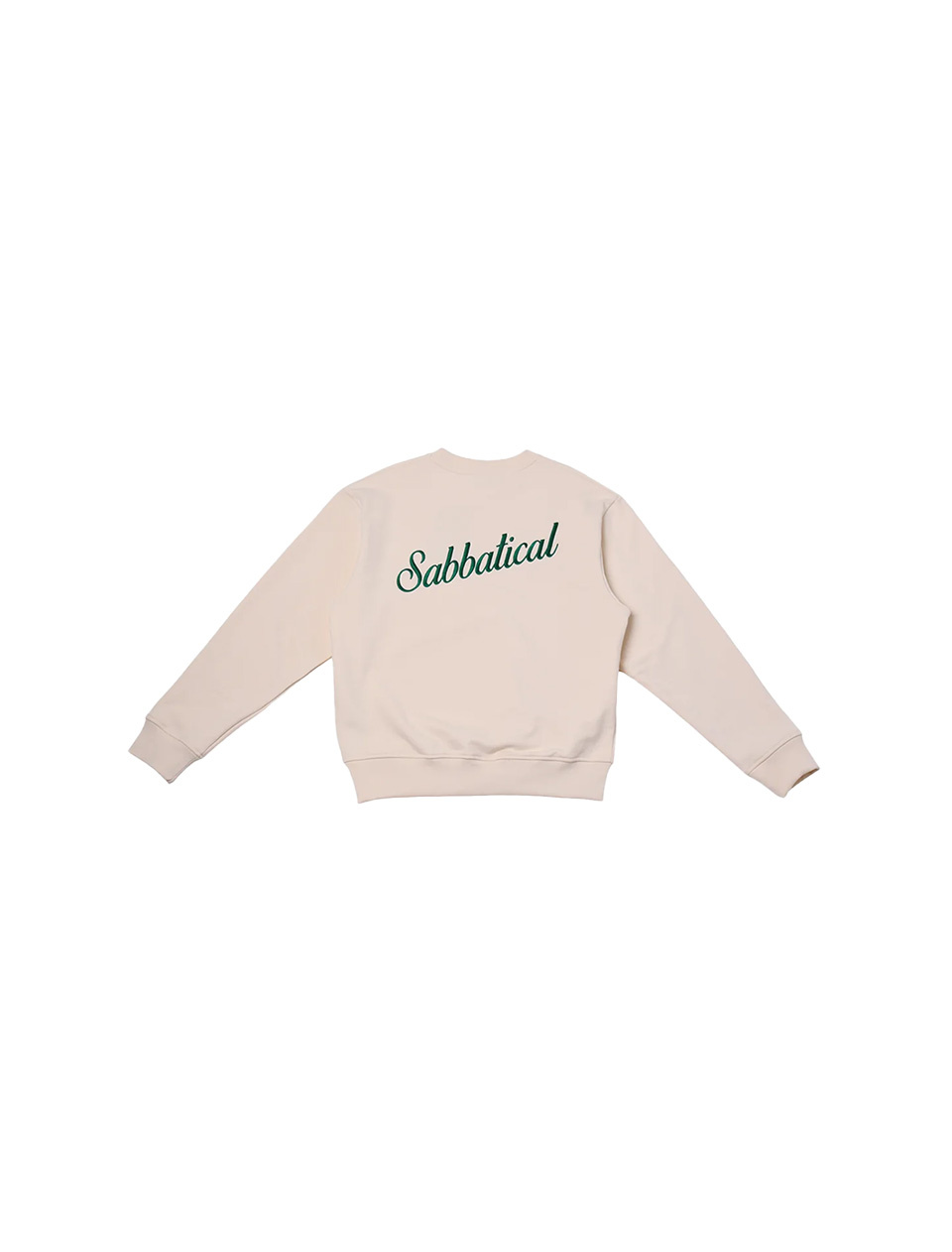 Sabbatical Script Logo Crewneck Vanilla