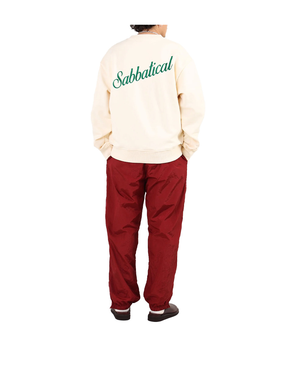 Sabbatical Script Logo Crewneck Vanilla