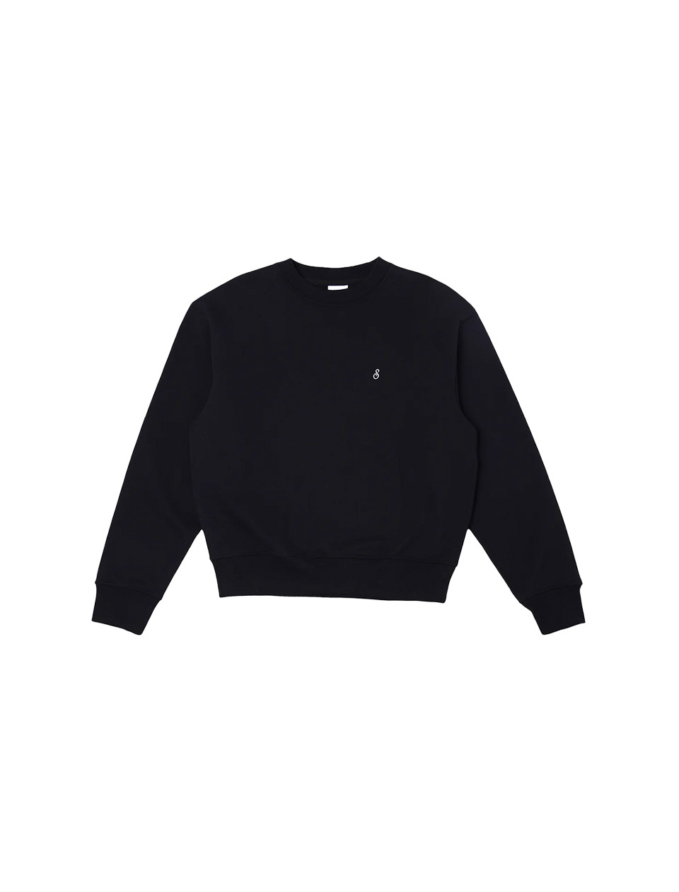 Sabbatical Script Logo Crewneck Black